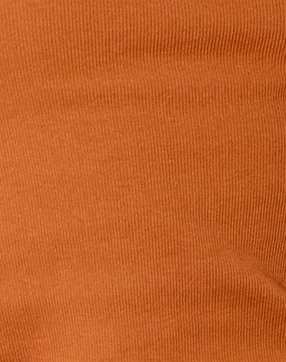Ardilla Bodycon Dress in Rib Salted Caramel