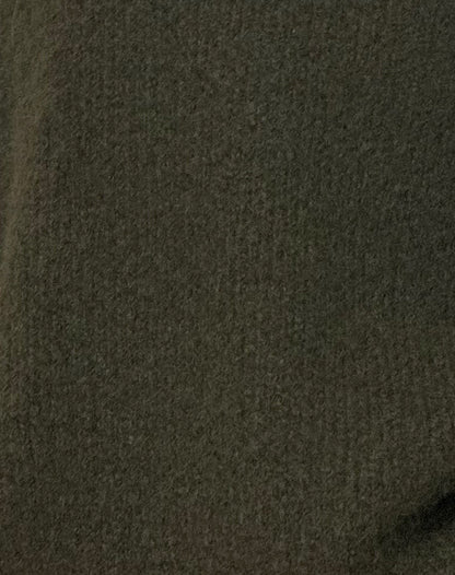 Asato Chunky V Neck Jumper in Brushed Khaki