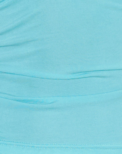 Cosimo Halterneck Top in Aqua
