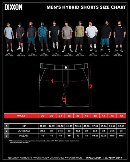Hybrid Shorts - Tiffany