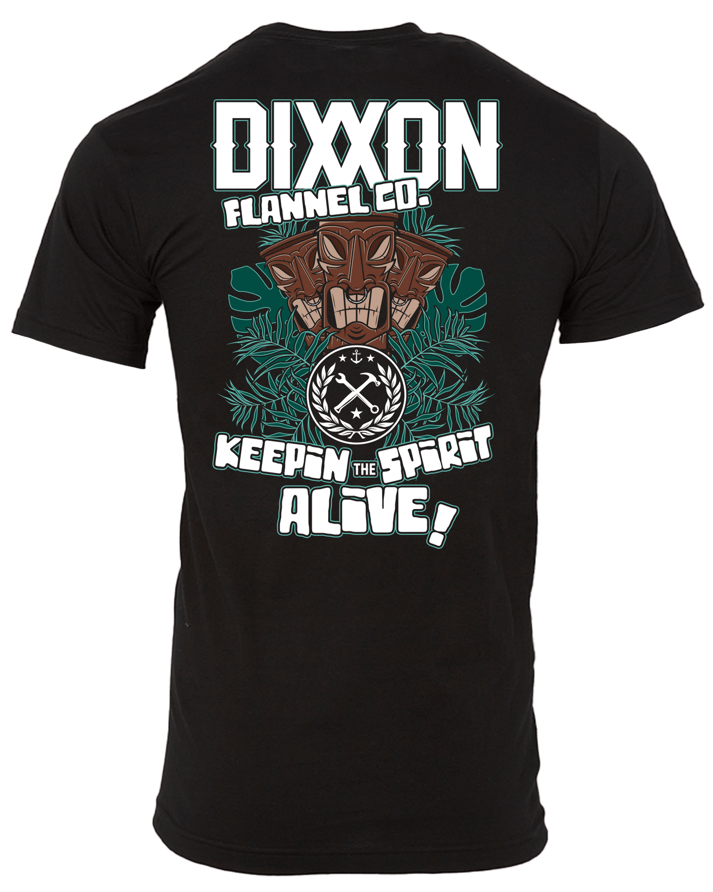 Keepin' the Tiki Spirit Alive T-Shirt - Black