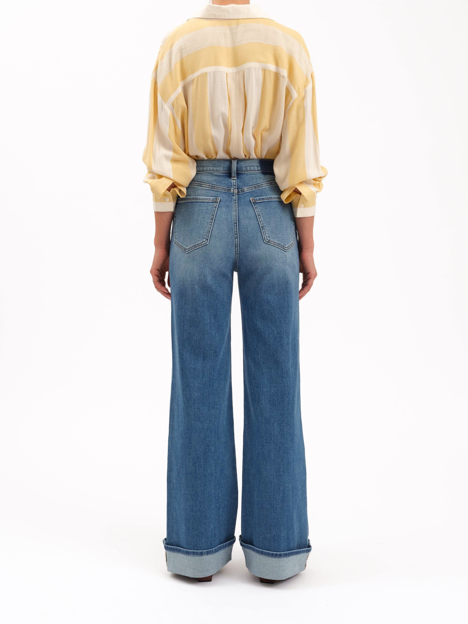 Far Out Wide Leg Jean - Big Break