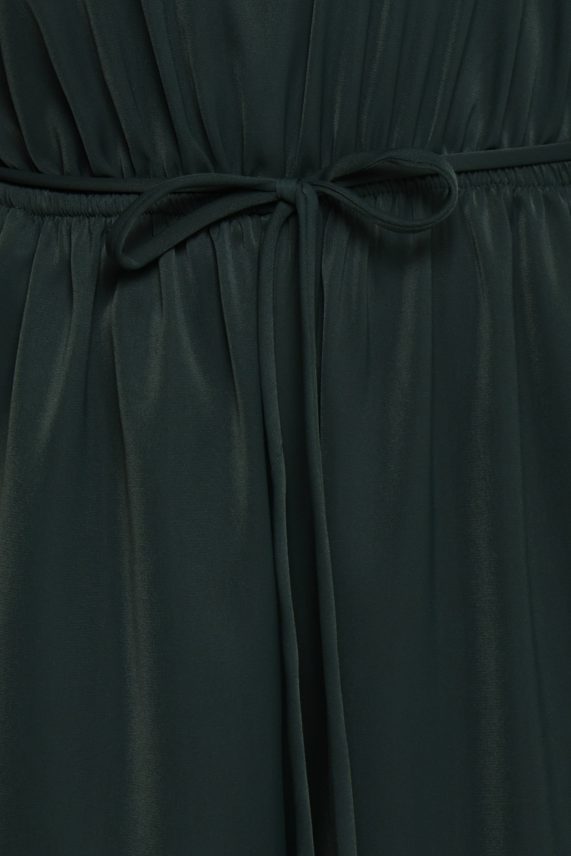 Hedda One Shoulder Jumpsuit - Emerald