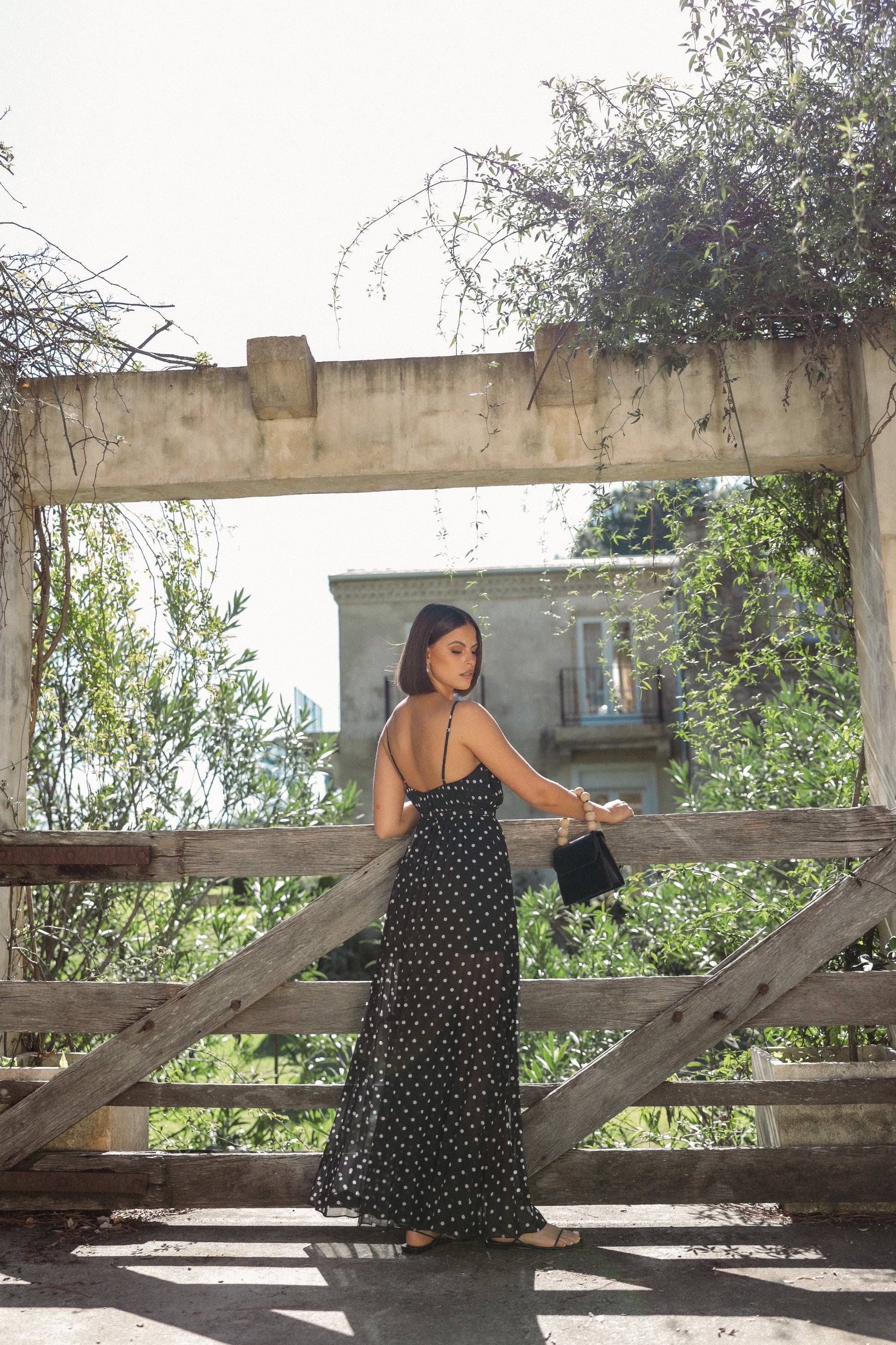 Hilary Wide Leg Jumpsuit - Black