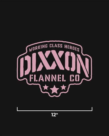 Stencil 12" Die Cut Sticker