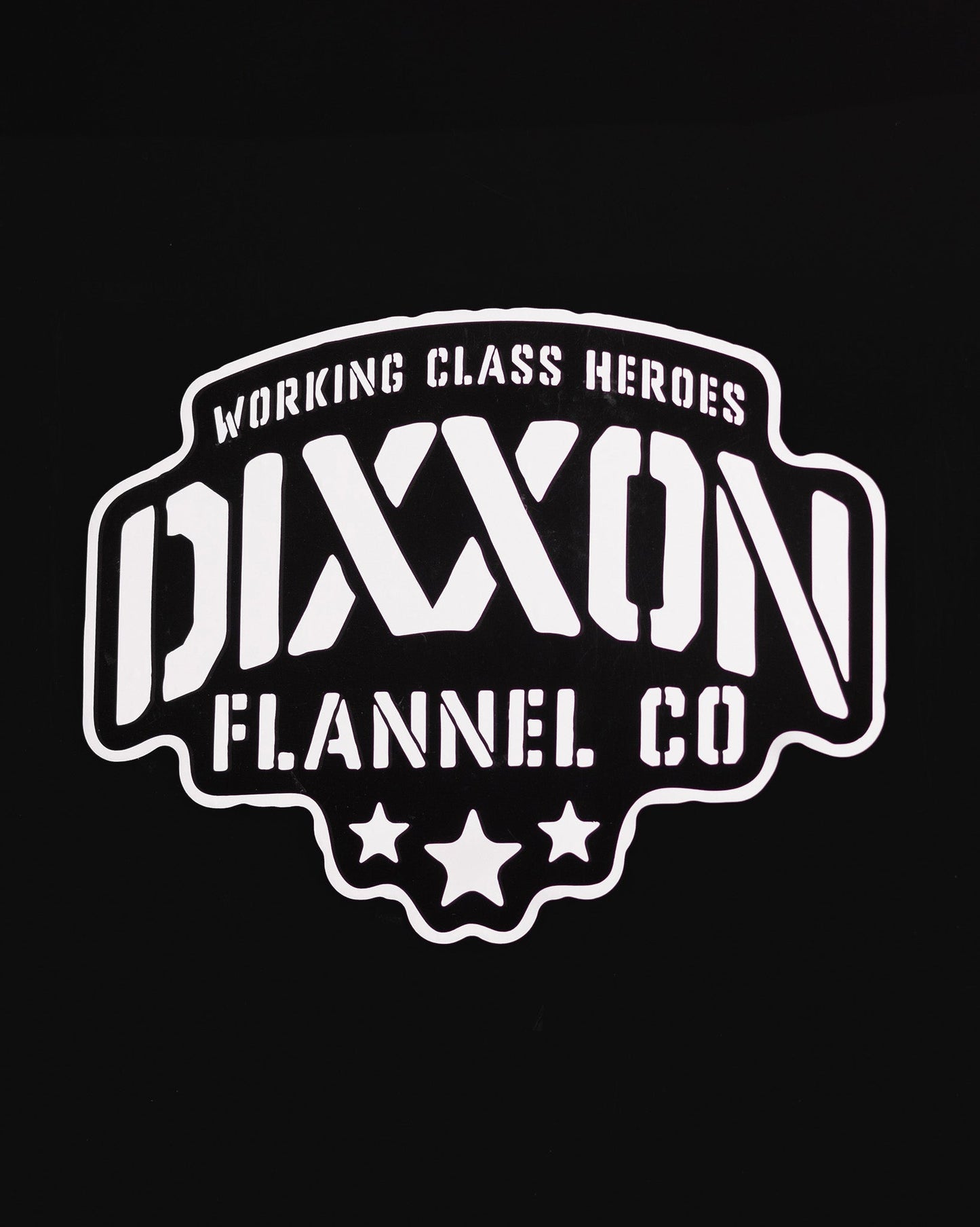 Stencil 12" Die Cut Sticker
