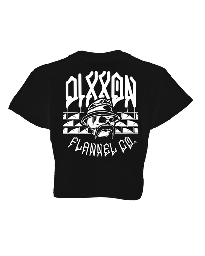 Women's Hector Crop Top - Black