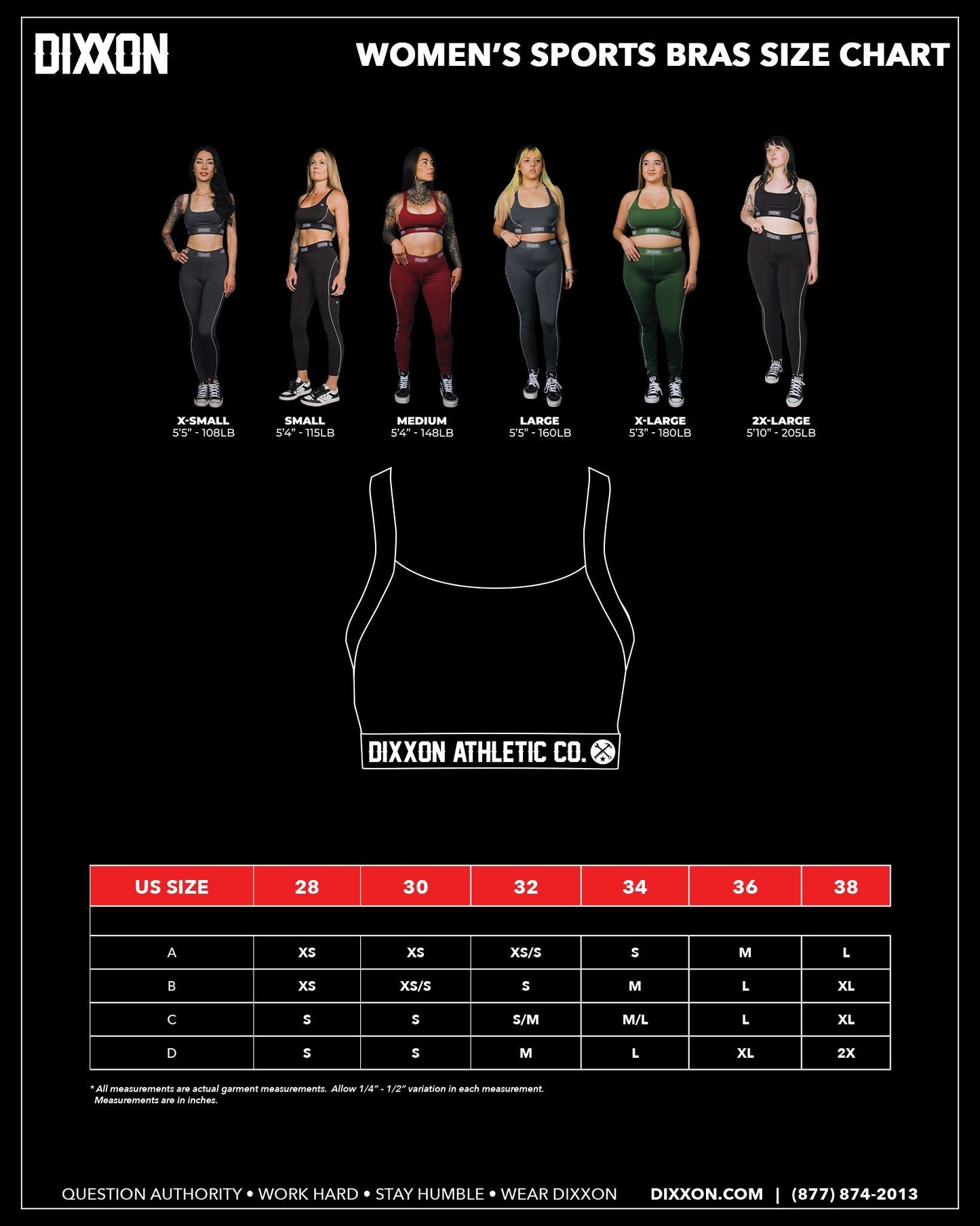 Women's Ignite Sports Bra - Black