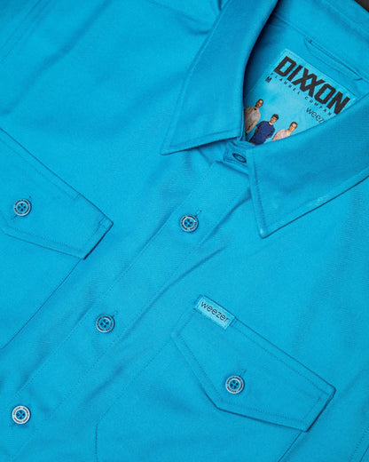 Women's Weezer Blue Album Flannel