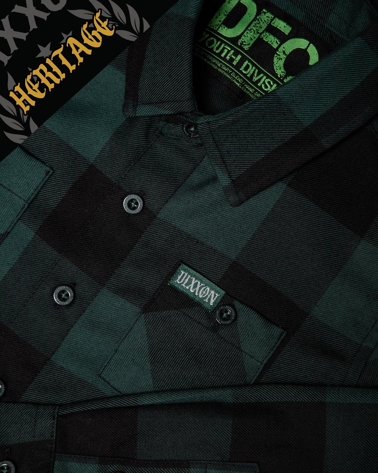 Youth Evergreen Heritage Flannel